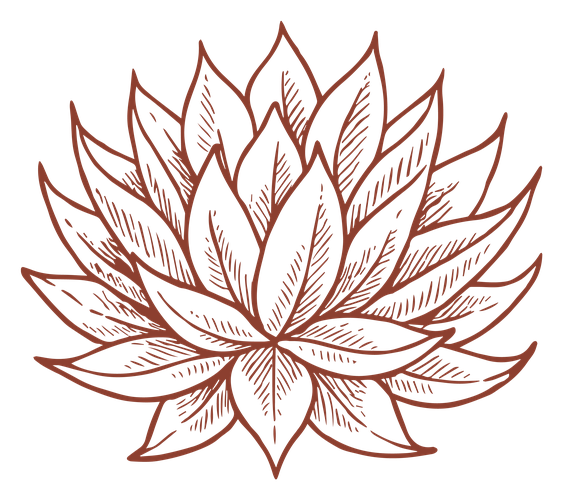 Espinoza Collective Logo Espinoza Collective logo, a hand-drawn lotus flower mark